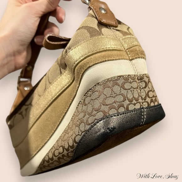 SOLD** Authentic 2006 Y2K Coach patchwork mini bag - Picture 6 of 10